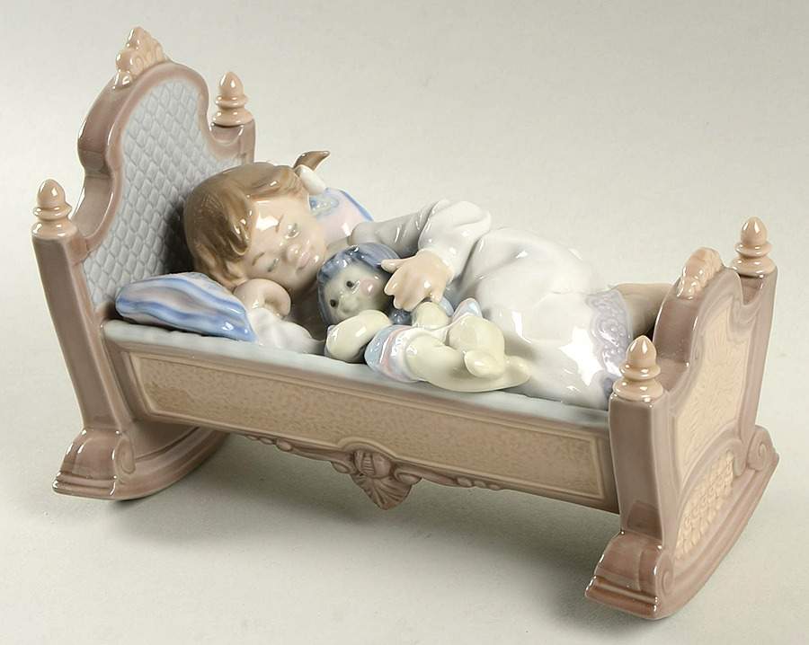 Babies and Toddlers Rock A Bye Baby - Boxed by Lladro-1