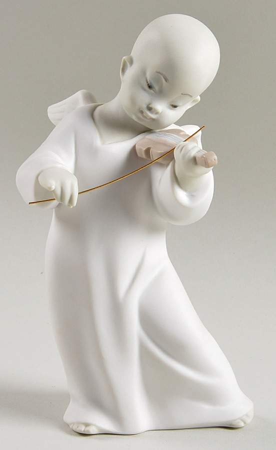 Little Angels in White Chinese Angel - No Box by Lladro-1
