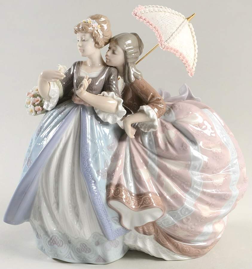 Ladies with Parasols Southern Charm - No Box by Lladro-1
