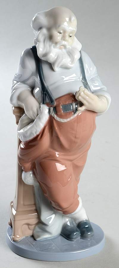 Santas Santa's Busiest Hour - No Box by Lladro-1
