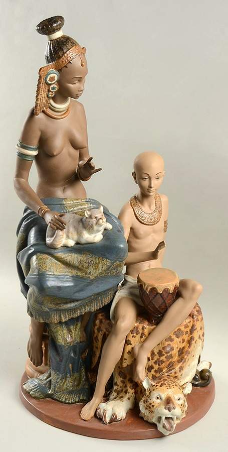 Africa Watusi Queen - Boxed by Lladro-1