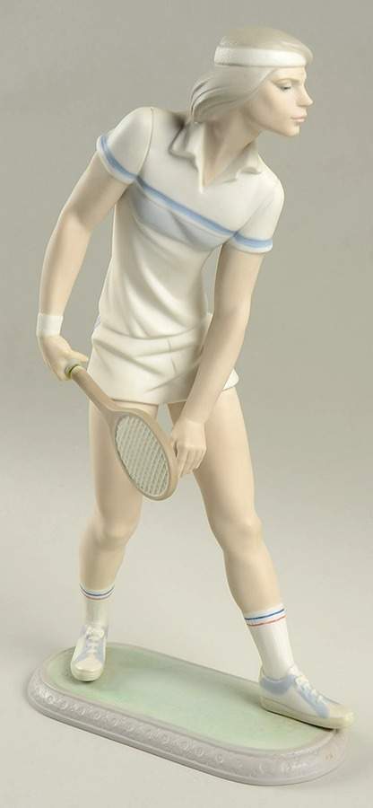 Sports Male Tennis Player - Boxed by Lladro-1
