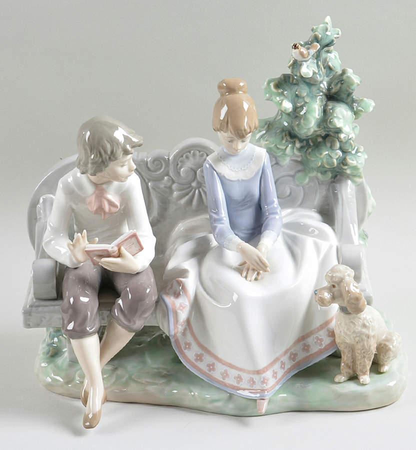 Romance (Couples) Poetry Of Love - No Box by Lladro-1