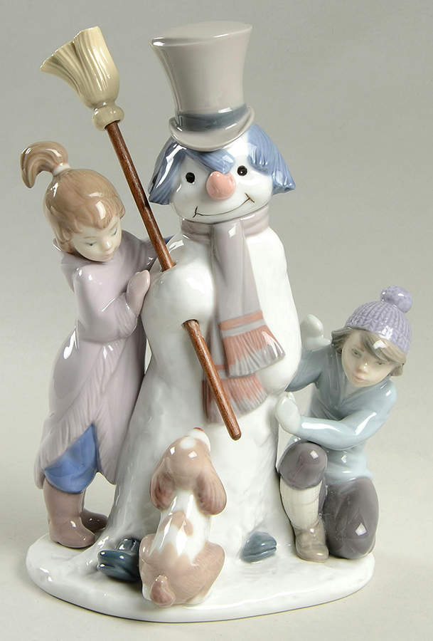 Christmas The Snow Man - Boxed by Lladro-1