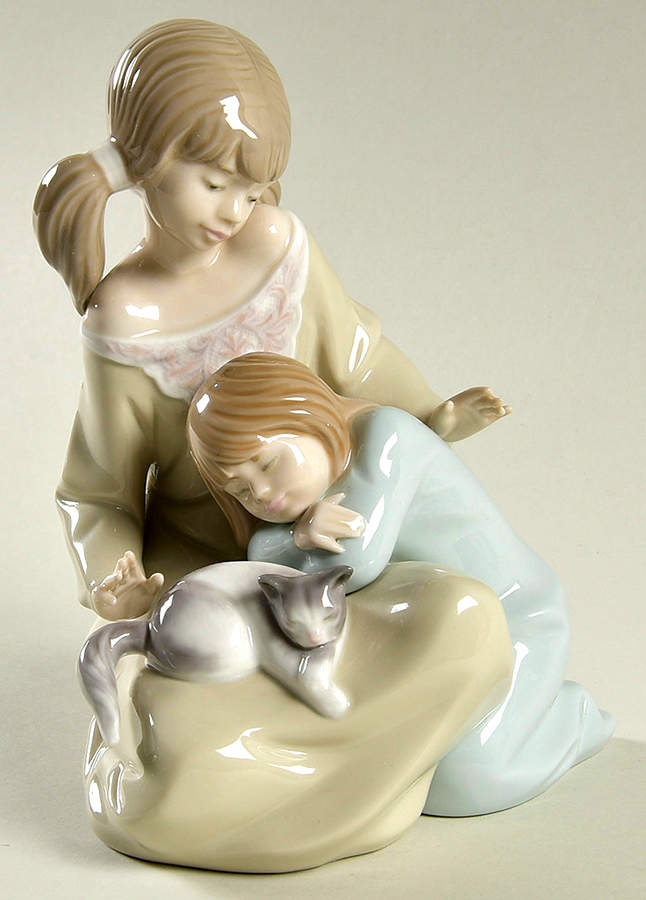 Brothers and Sisters Little Sister - With Box by Lladro-1
