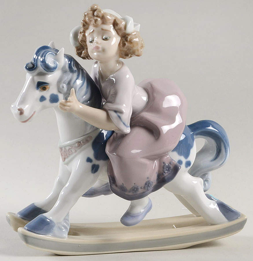 Children Playing Faithful Stead - No Box by Lladro-1