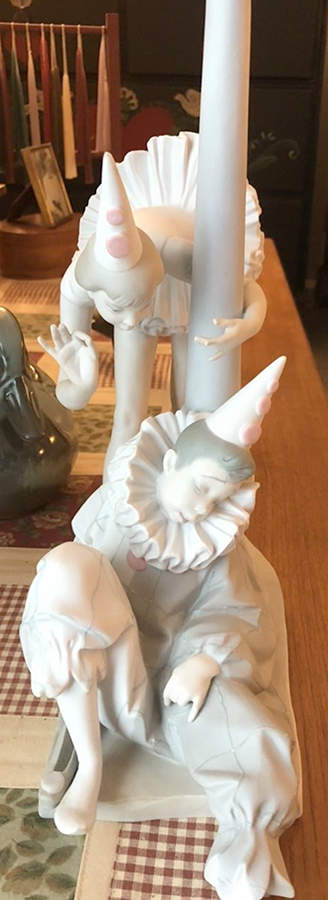 Circus and Clowns Mardi Gras Couple - With Box by Lladro-1