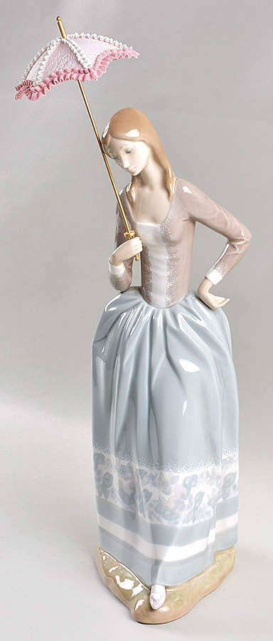 Ladies with Parasols Woman With Umbrella - No Box by Lladro-1