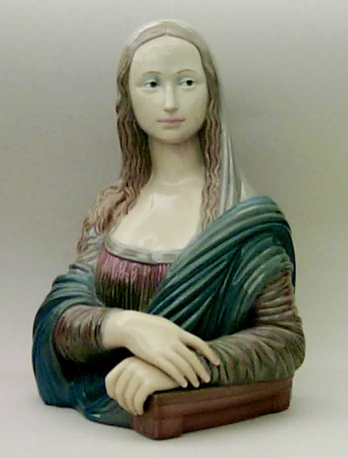 Busts La Gioconda - With Box by Lladro-1