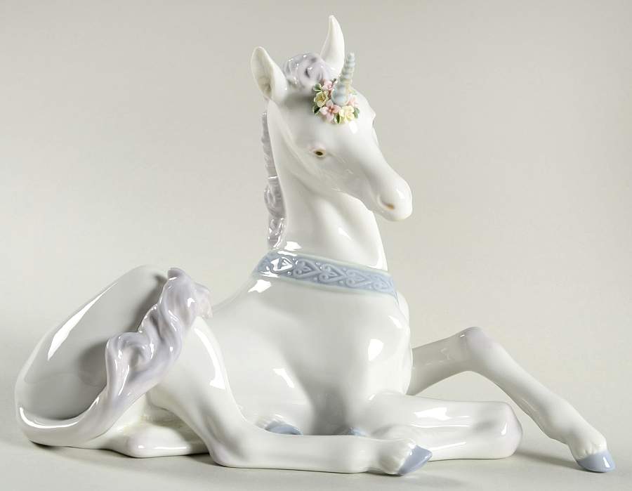 Fantasy & Legends Little Unicorn - No Box by Lladro-1