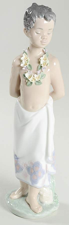 Worldwide Love Polynesian Boy - Boxed by Lladro-1