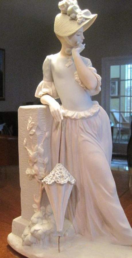 Ladies with Parasols Esthetic Pose - No Box by Lladro-1