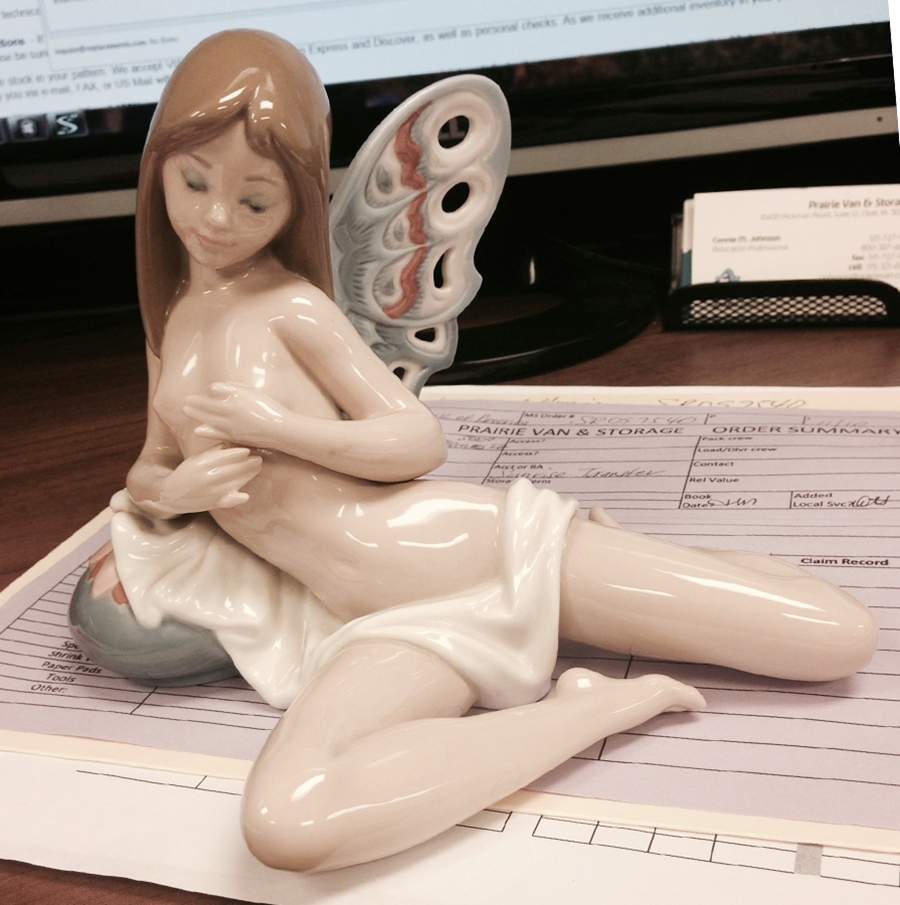 Fantasy & Legends Butterfly Girl Nymph - Boxed by Lladro-1
