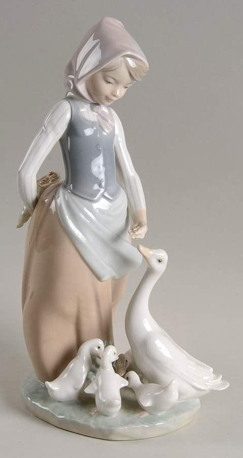 Children with Animals Feedtime - Boxed by Lladro-1