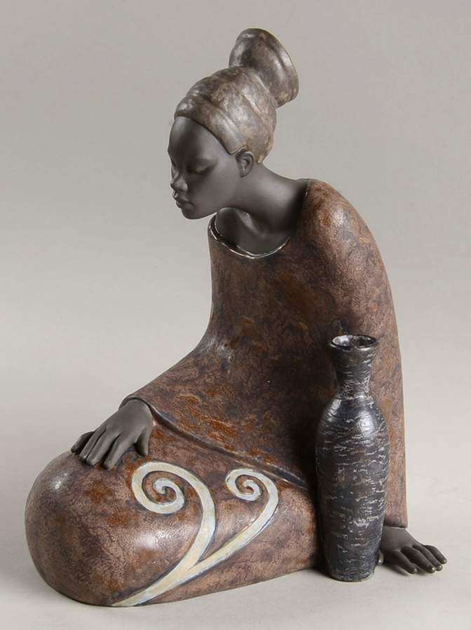 Africa African Woman - Boxed by Lladro-1