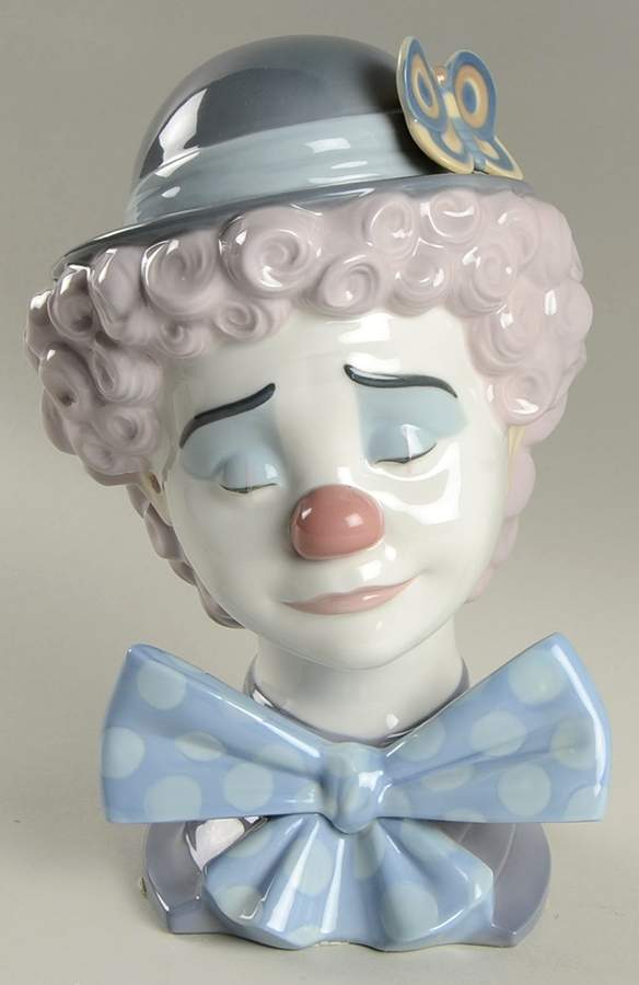 Circus and Clowns Sad Clown - No Box by Lladro-1