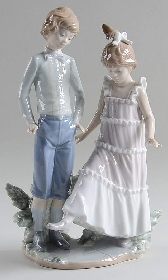 Children Playing One, Two, Three - Boxed by Lladro-1