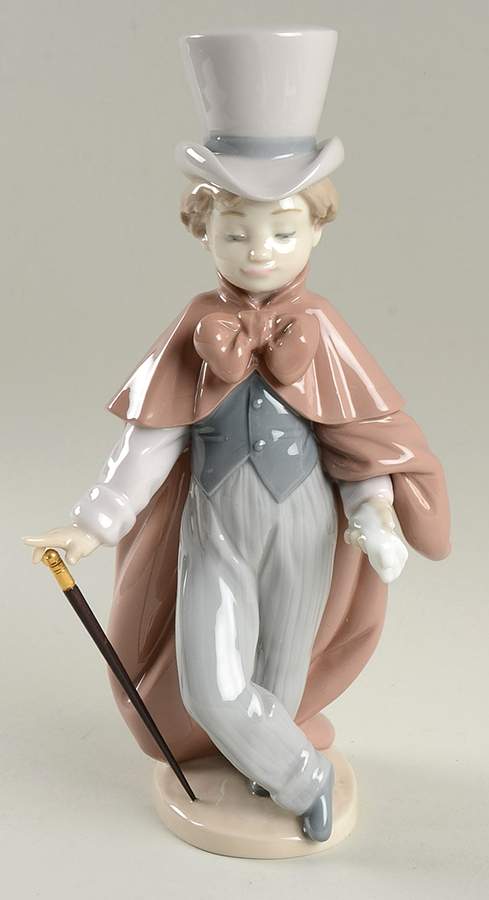 Boys with Top Hats Out For A Stroll - No Box by Lladro-1