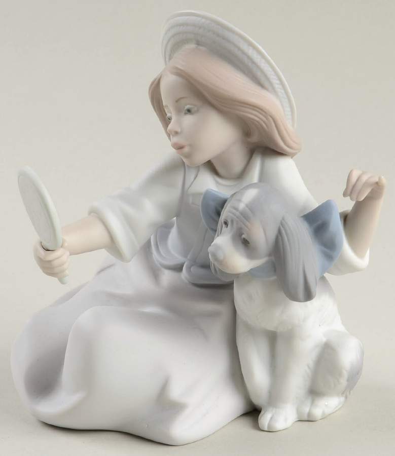 Children with Animals Who's The Fairest? - Boxed by Lladro-1