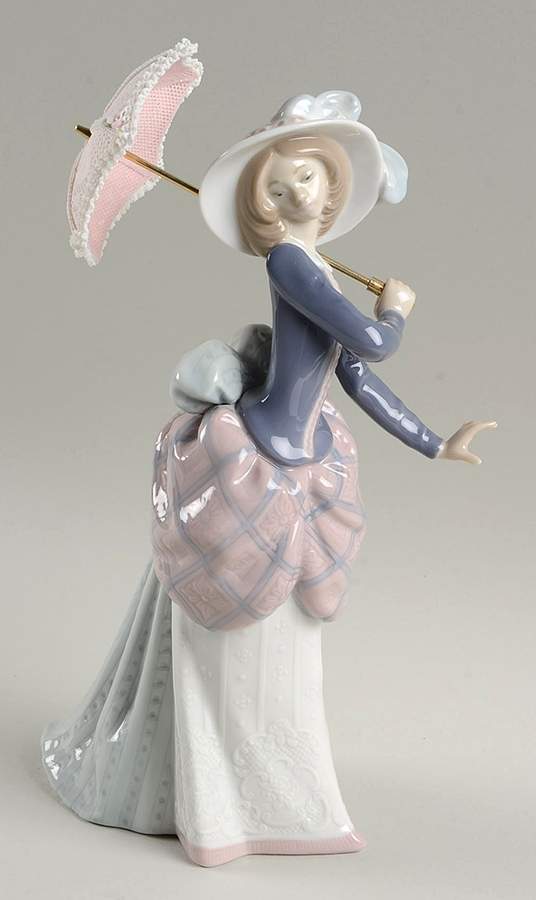 Ladies with Parasols Afternoon Stroll - Boxed by Lladro-1