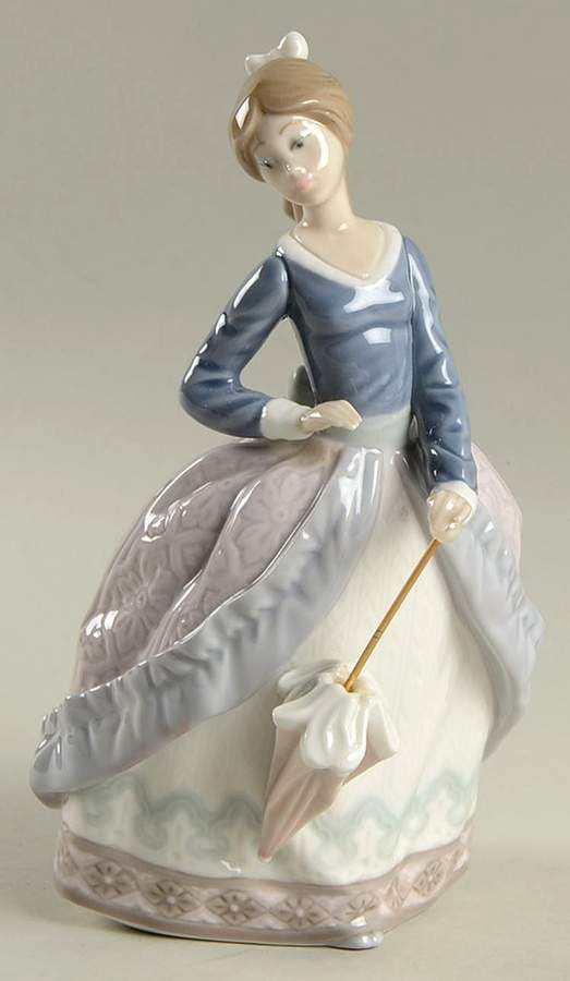 Girls with Parasols Evita - Boxed by Lladro-1
