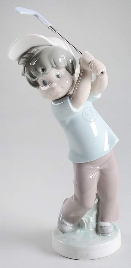Sports Sports Billy Golfer - Boxed by Lladro-1