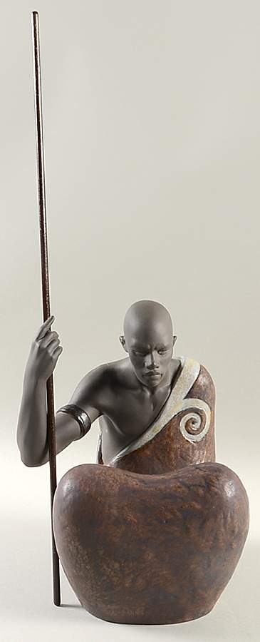 Africa African Man - Boxed by Lladro-1