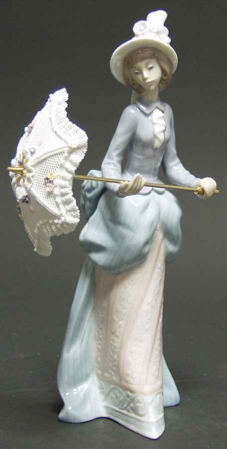 Ladies with Parasols On The Avenue - Boxed by Lladro-1
