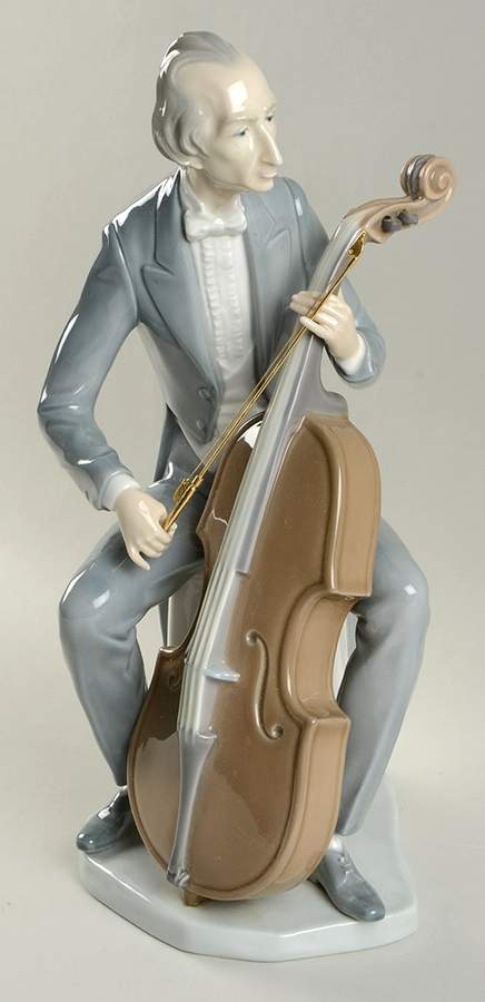 Musical Cellist - Boxed by Lladro-1