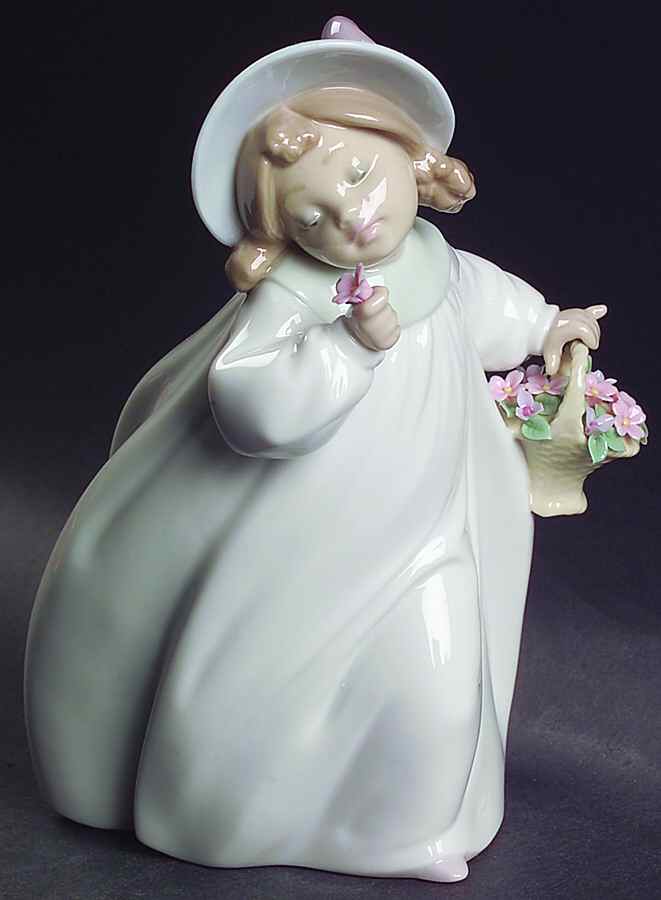 Children with Flowers Romance - Boxed by Lladro-1