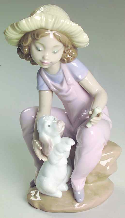 Children with Animals Friends Forever - Boxed by Lladro-1