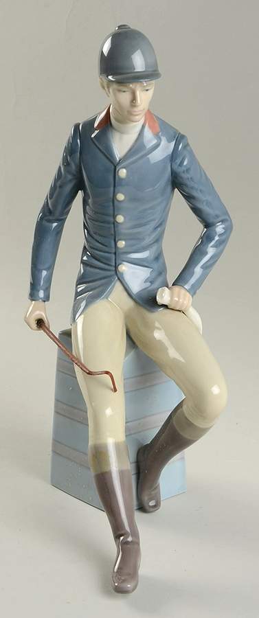 Equestrian Sports Gentleman Equestrian - No Box by Lladro-1