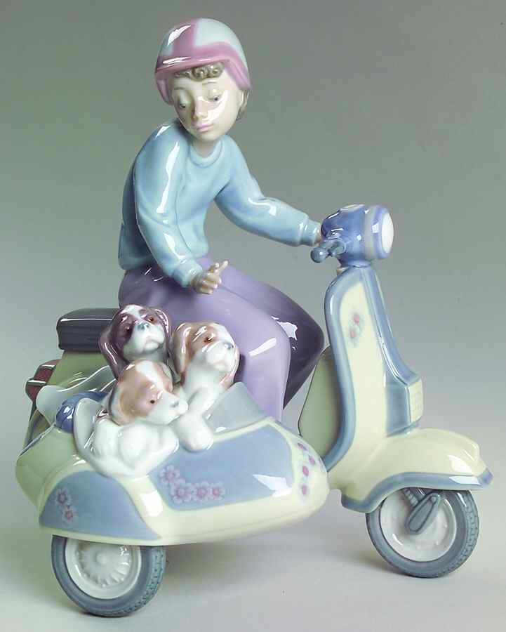 Children with Animals Precious Cargo - No Box by Lladro-1