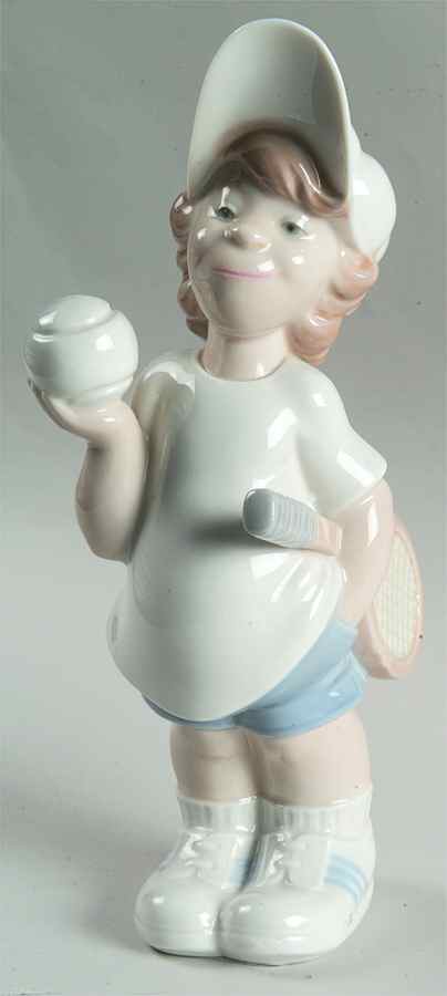 Puppet Group Tennis Player Puppet - With Box by Lladro-1