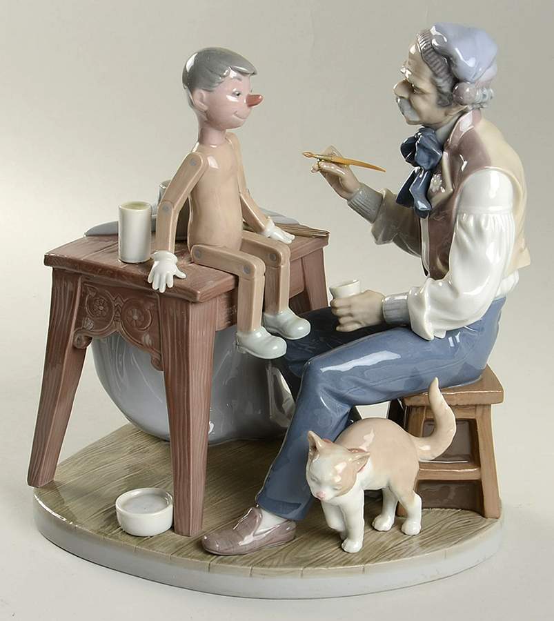 Fairy Tales and Nursery Rhymes Puppet Painter - Boxed by Lladro-1
