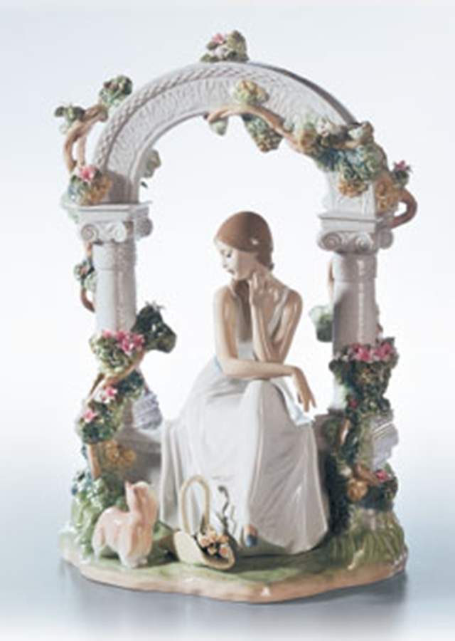 Young Women Tranquility - With Box by Lladro-1