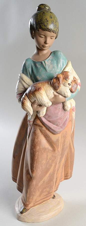 Children with Animals Pampered Puppy - No Box by Lladro-1
