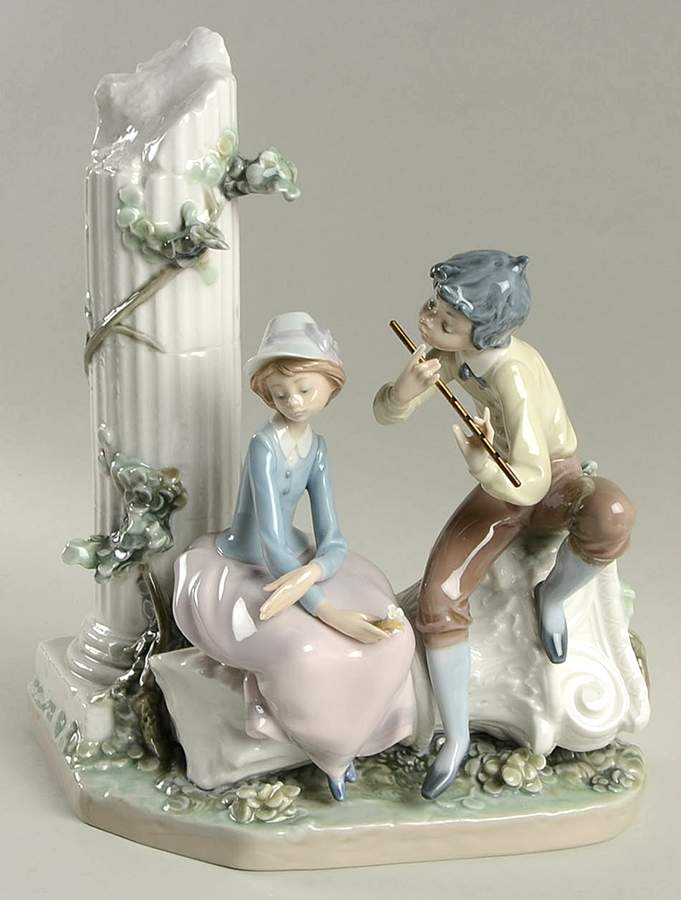 Romance (Couples) Lover's Serenade - Boxed by Lladro-1