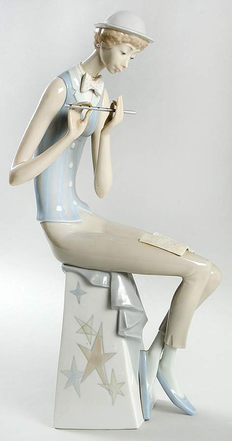 Musical Flute Player - Boxed by Lladro-1