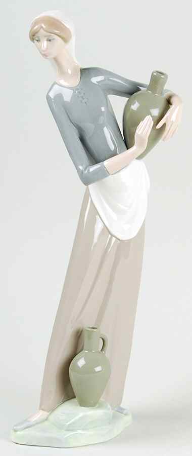 Women Working Girl W/Jugs - Boxed by Lladro-1