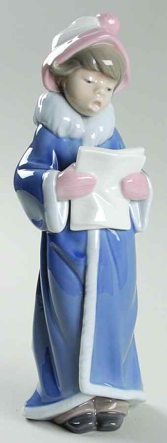 Christmas The Christmas Caroler - Boxed by Lladro-1