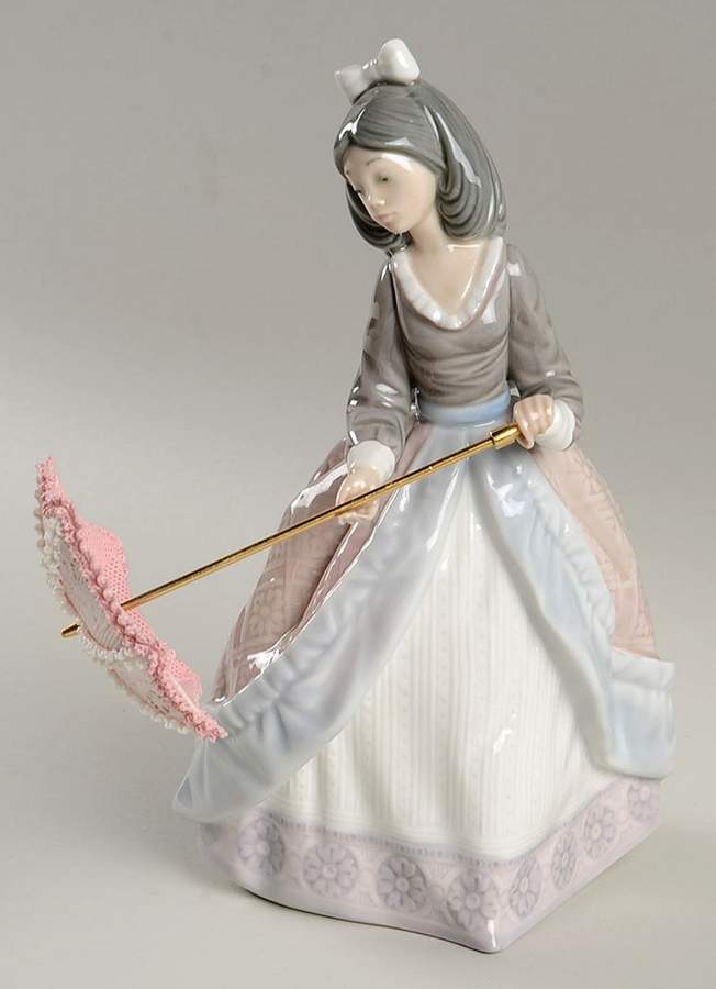 Girls with Parasols Jolie - With Box by Lladro-1