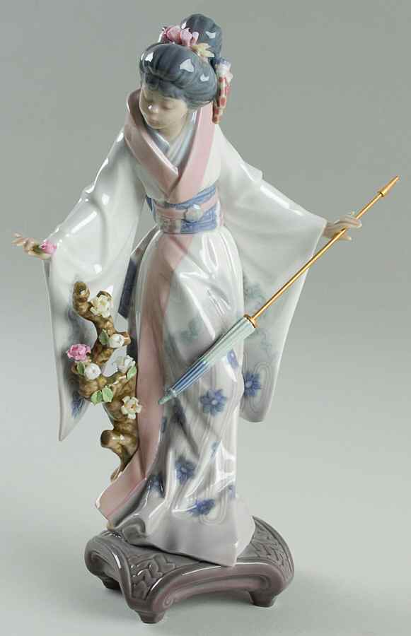 Japanese Ladies Teruko - Boxed by Lladro-1