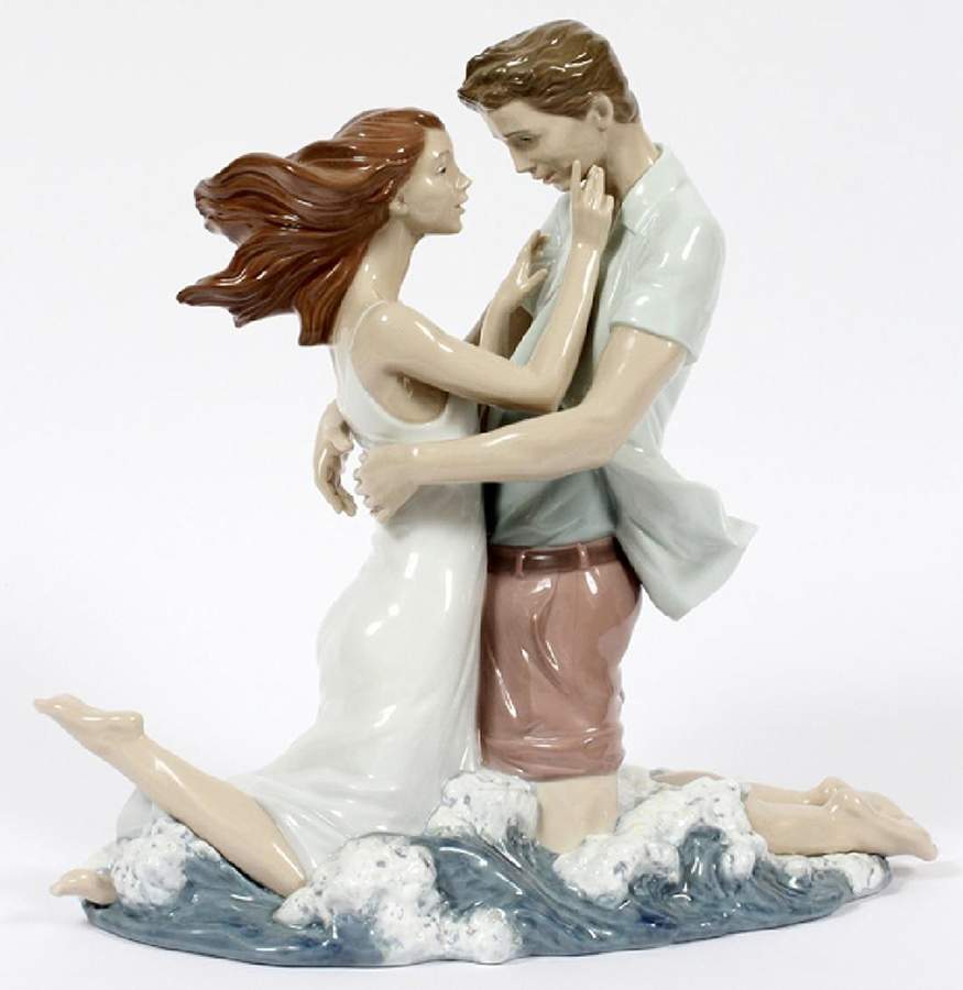 Romance (Couples) The Thrill Of Love - Boxed by Lladro-1