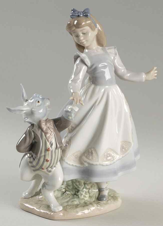 Fairy Tales and Nursery Rhymes Alice In Wonderland - Boxed by Lladro-1