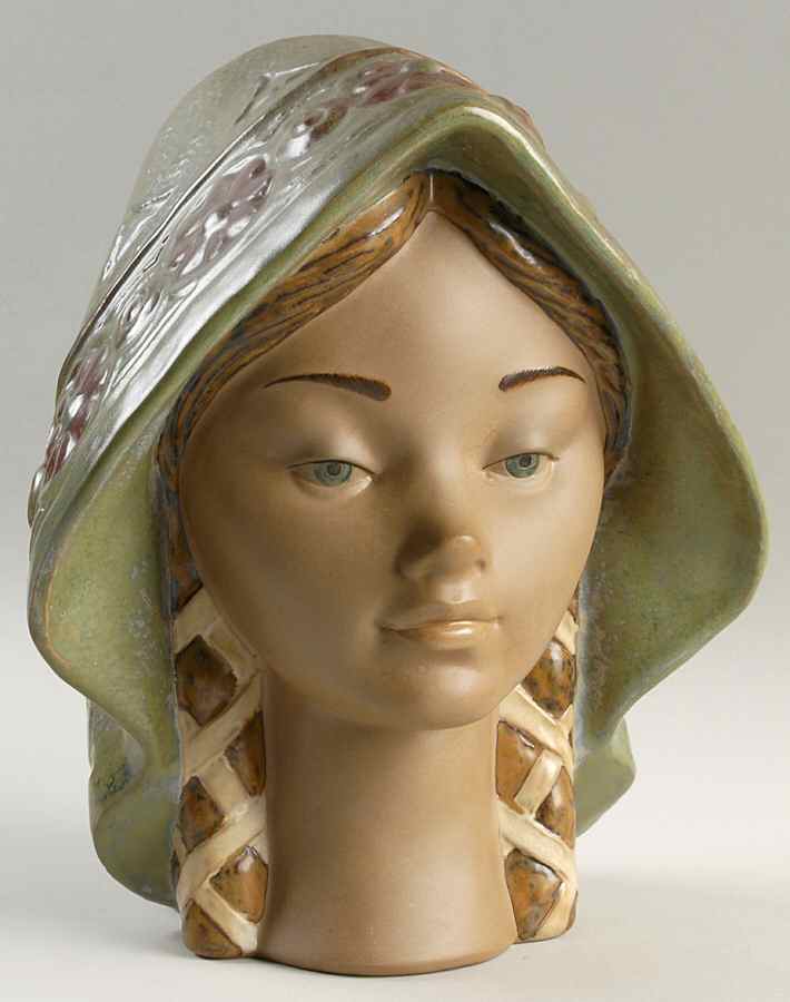 Girl's Head Set Senorita - Boxed by Lladro-1