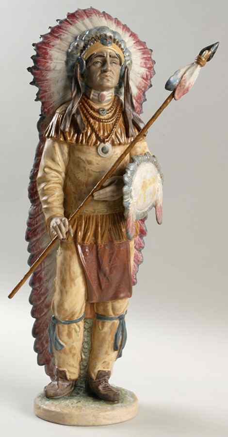 Native Americans Proud Warrior - Boxed by Lladro-1