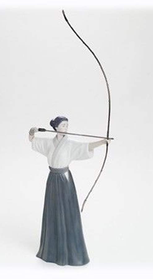Sports Kyudo Archer - Boxed by Lladro-1