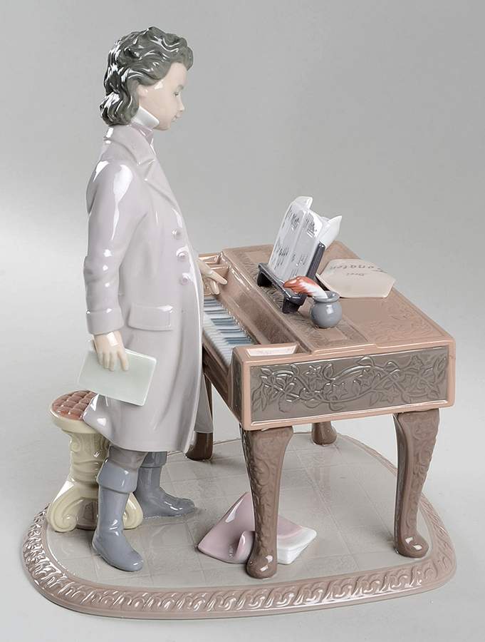 Young Composers Young Beethoven - Boxed by Lladro-1