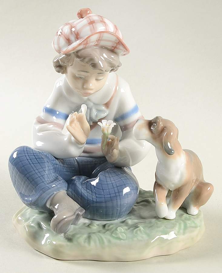 Children with Animals I Hope She Does - Boxed by Lladro-1